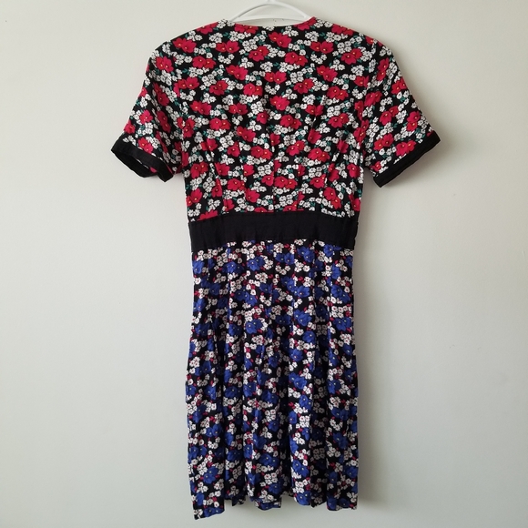 IDANO Loukoum Mini Floral Dress Size 6 - Picture 3 of 14